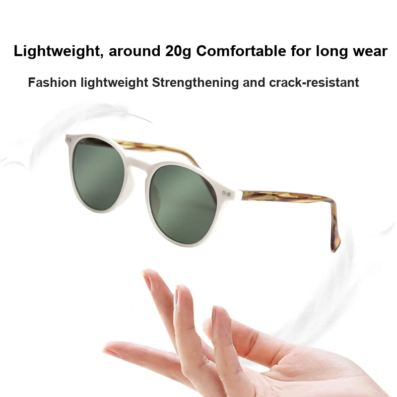 YANLE TR/Memory Plastic Square Sunglasses Unisex-4