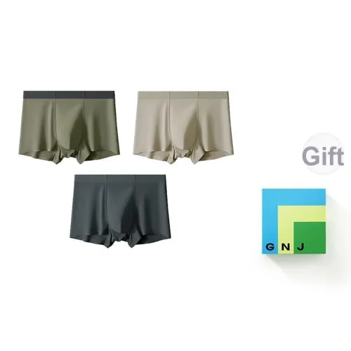 GUNIANGJIA Боксеры Мужской Набор в Коробке