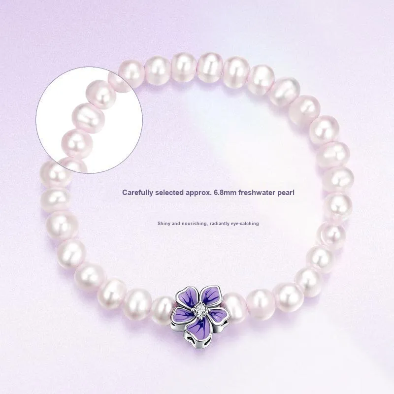 JOFY Freshwater Pearl Bracelets Women's-4