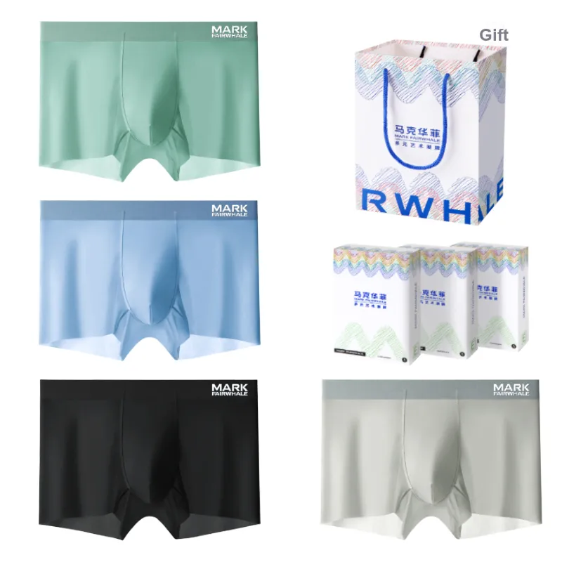 FAIRWHALE Underpants Men's Shopping Bag 4 Pack-12
