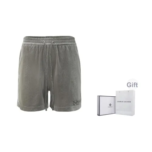 Charlie Luciano Повседневные шорты Унисекс Серый