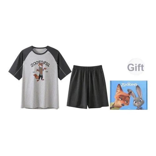 JINGYUN X Disney Пижамный комплект Мужской Gift Box Set Метеоритовый Серый