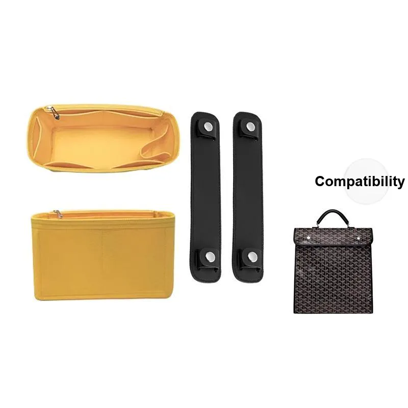Jingxi Felt Dog Tooth Bag Strap, Stress Relief Shoulder Strap Pad Accessories Bag Insert Women's Multicolor-0