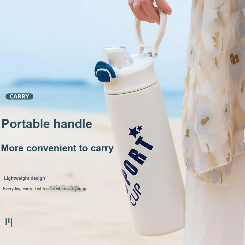 Shuosen Outdoor Water Equipment Outdoor Water Bottle 600ML Sports Stainless Steel + PP-2