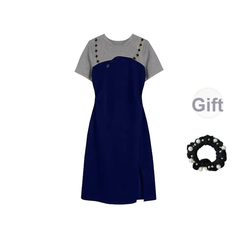 JSUHH Short Sleeved Dress Women's-0