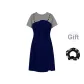 (Blue+Hair Tie) Comes with