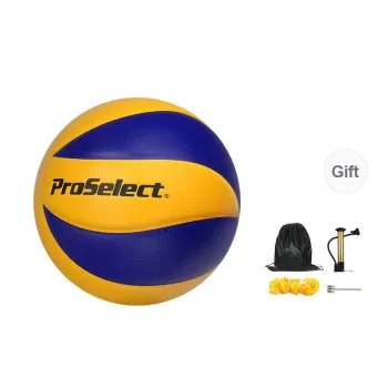 ProSelect Microfiber Size 5 Volleyball Unisex Blue Yellow