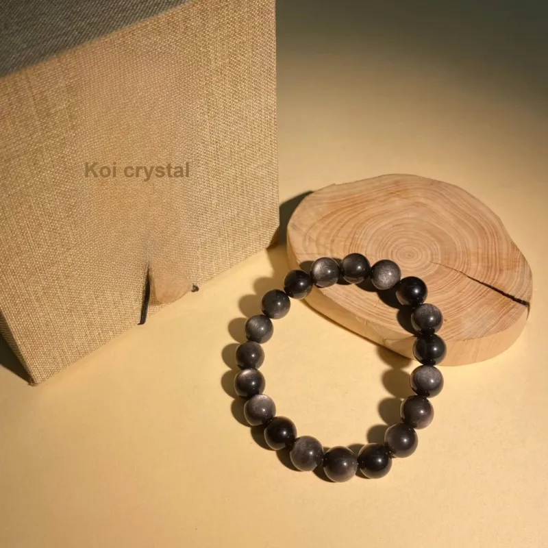 Carp Crystals Obsidian Jade Bracelets Unisex-4