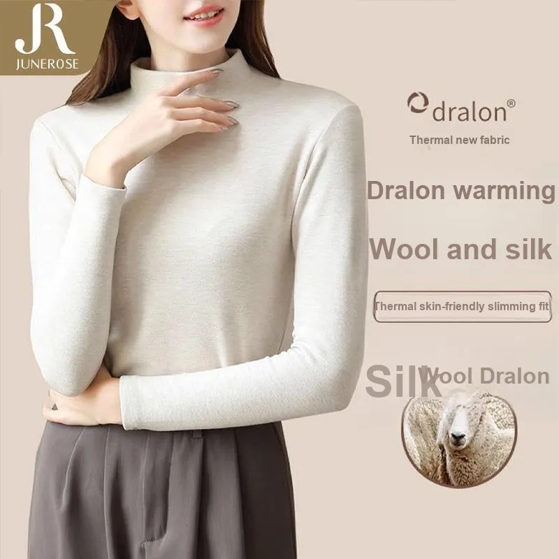 JUNEROSE Women's Thermal Tops-3