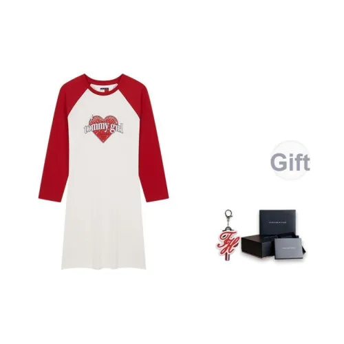 Tommy Hilfiger Длинное платье с длинными рукавами женское