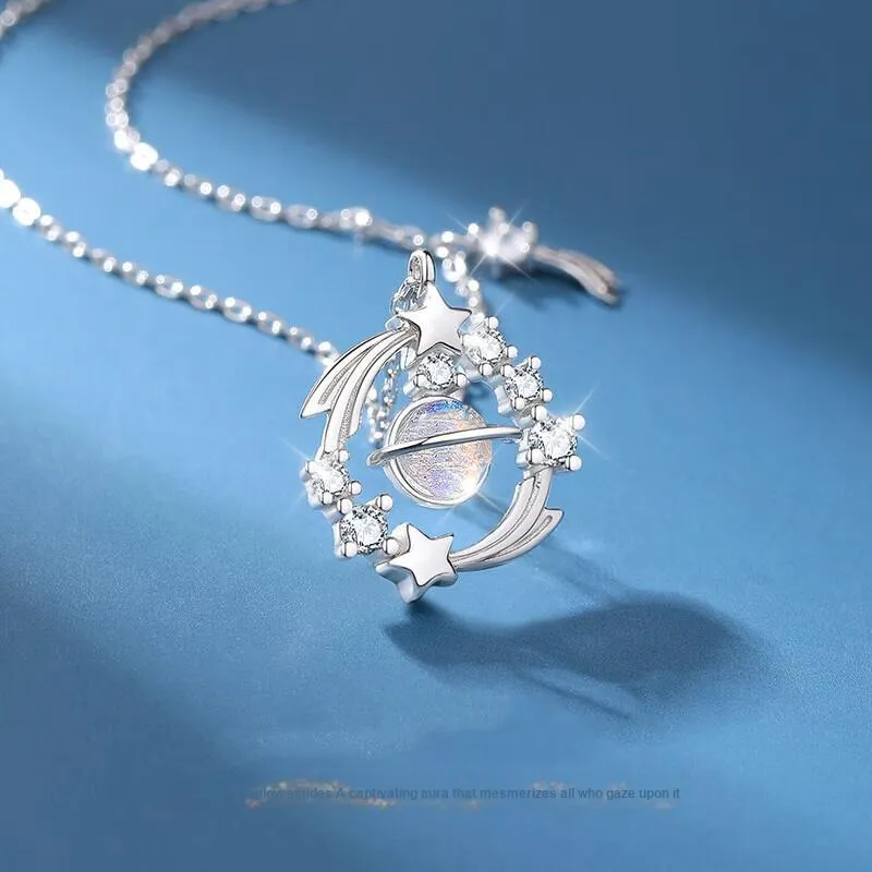 NSAOT 990 Silver Necklaces Women's-3