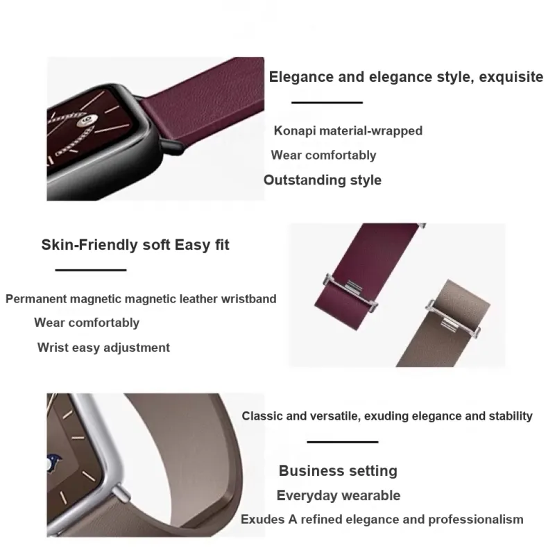 Mr. Strap Xiaomi Compatibility Watch Band 145~210mm Konapi Material-2