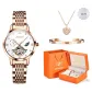 Rose Steel Rose Case White Dial