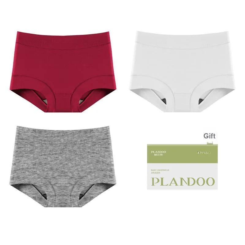 PLANDOO Underpants Women's Shopping Bag 3 Pack-14