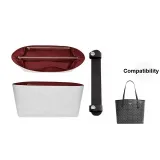 Burgundy DuPont Paper Liner+Invisible Pressure-Relief Shoulder Pads-City33 Black Gray[Two-Piece Set]