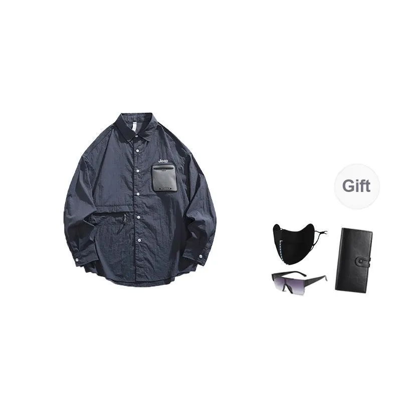Jeep Super Light, Breathable, Quick Dry, UV Protection, Cooling Sun Protection Clothing Unisex Includes Free Travel Set-21
