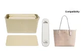 Pink White Shoulder Pads+Zippers Anti-Theft Liner+Bottom Pad