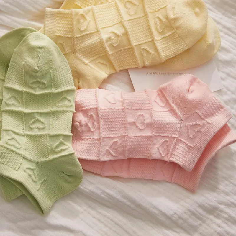 GUKOO Ankle Socks Women's 5 Pack Mixed Color-2