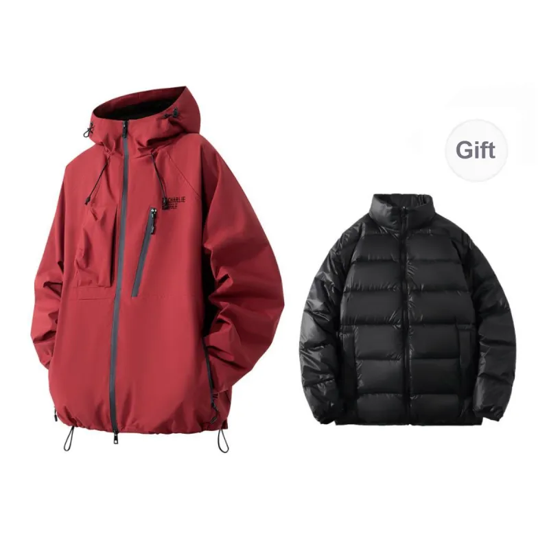 CHARLIE GOLF Windbreaker Jacket Unisex-19