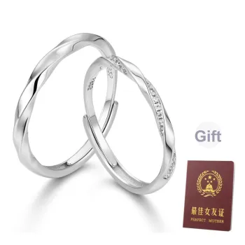 ZSY 999 Fine Silver Rings Unisex