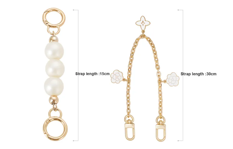 Lan Bao Fan Metal Alloy Bag Accessory Women's Gold-21