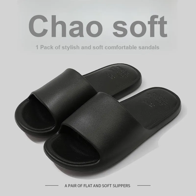 Foot Recreation Slippers, Slip Resistant Summer Home Indoor Squashy And Bouncy Feeling EVA Quiet Bathroom Bathing-12