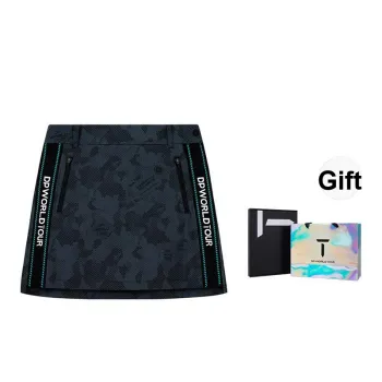 EUROPEAN TOUR Casual Short Skirts Women's Light Gray Print