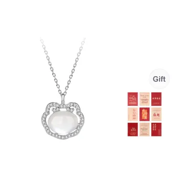 Nine Music Chalcedony Necklaces Women's