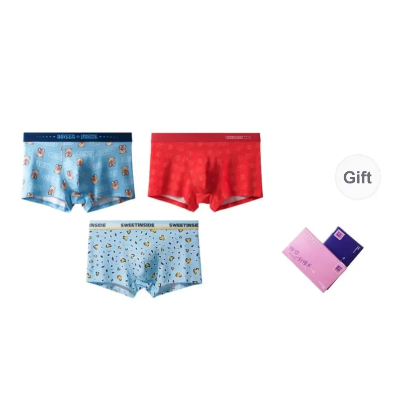 Qiao Ni Tong Underpants Men's Combo Set-14