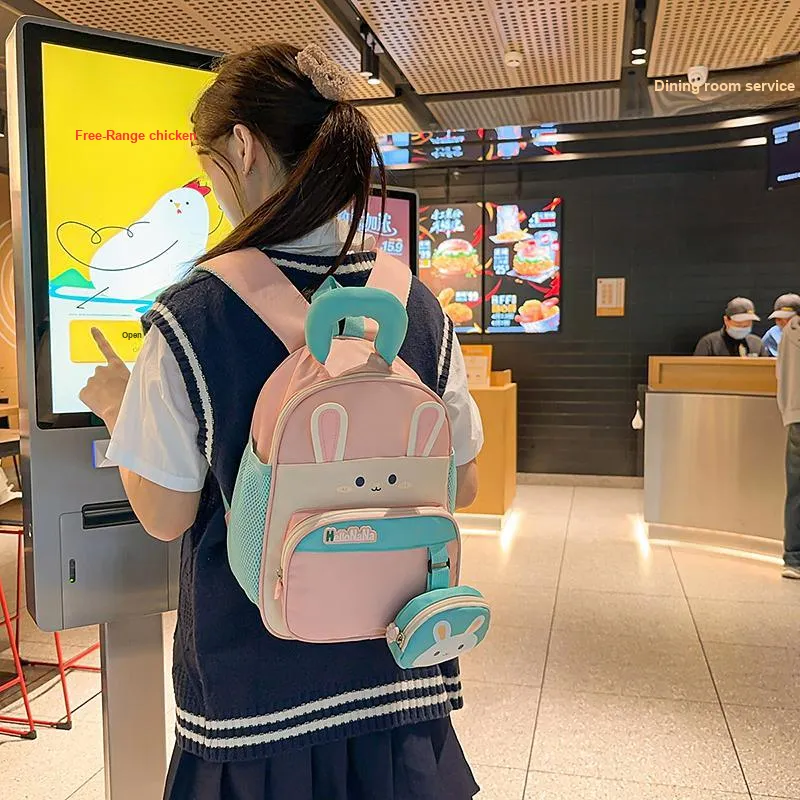 Travel Nylon Backpack Regular Unisex Multicolor-10