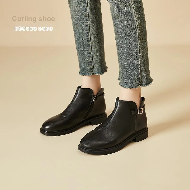 QUICHESHOES Ankle Boots Women's-2