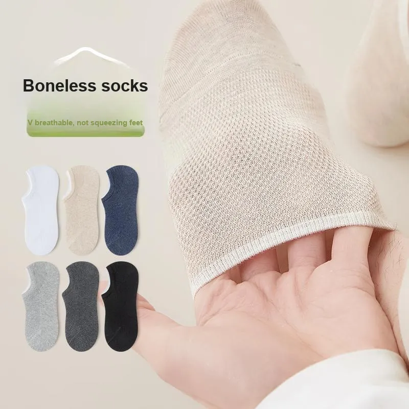Top Melon No Show Socks Men's 5 Pack-30