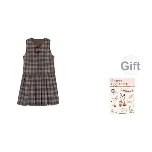 ZIHAN Женские Платья без рукавов