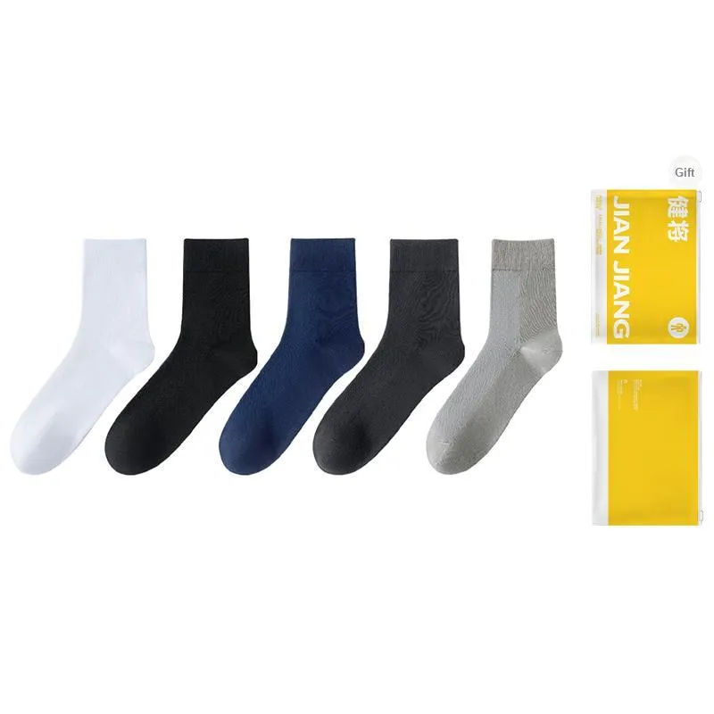 Master Mid Calf Socks Men's Shopping Bag Combo Set-10