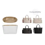 White DuPont Paper Liner (with Built-in Cell Phone Lipstick Compartment)-Compatibility City 15