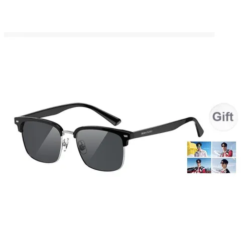 HELEN KELLER Metal And Plastic Square Sunglasses Unisex