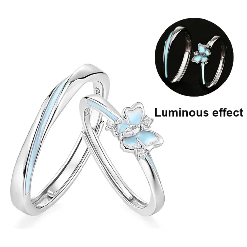 KADER 925 Sterling Silver Bracelets Womens Silver, Blue