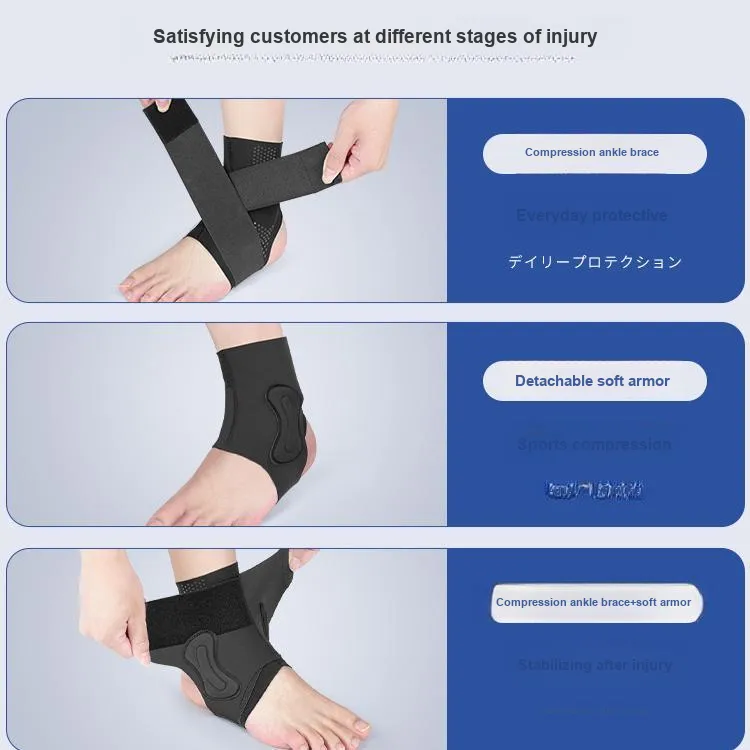 TMT Ankle Braces Soccer Basketball Running Cycling Unisex Other-5