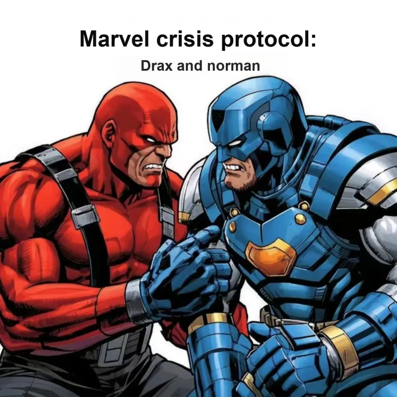 ASMODEE Marvel Crisis Protocol Drax And Norman, English Edition Board Games-2