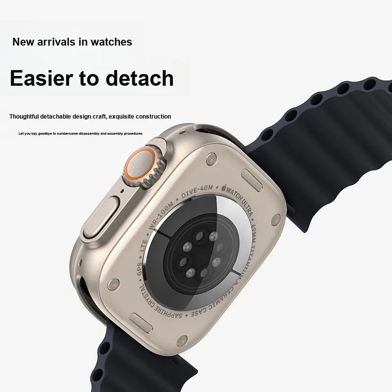 AMKE Apple Compatibility Watch Band Silicone Material-5