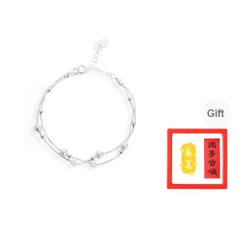 Chongqing Gold Store Alloy Bracelets Unisex