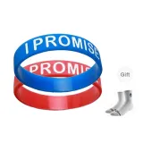 IP Blue White Text+IP Red White Text (2 Pack)+Basketball Socks