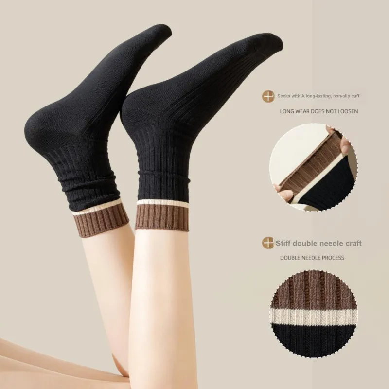 XXLLG Knee High Socks Women's 1 Pack-4