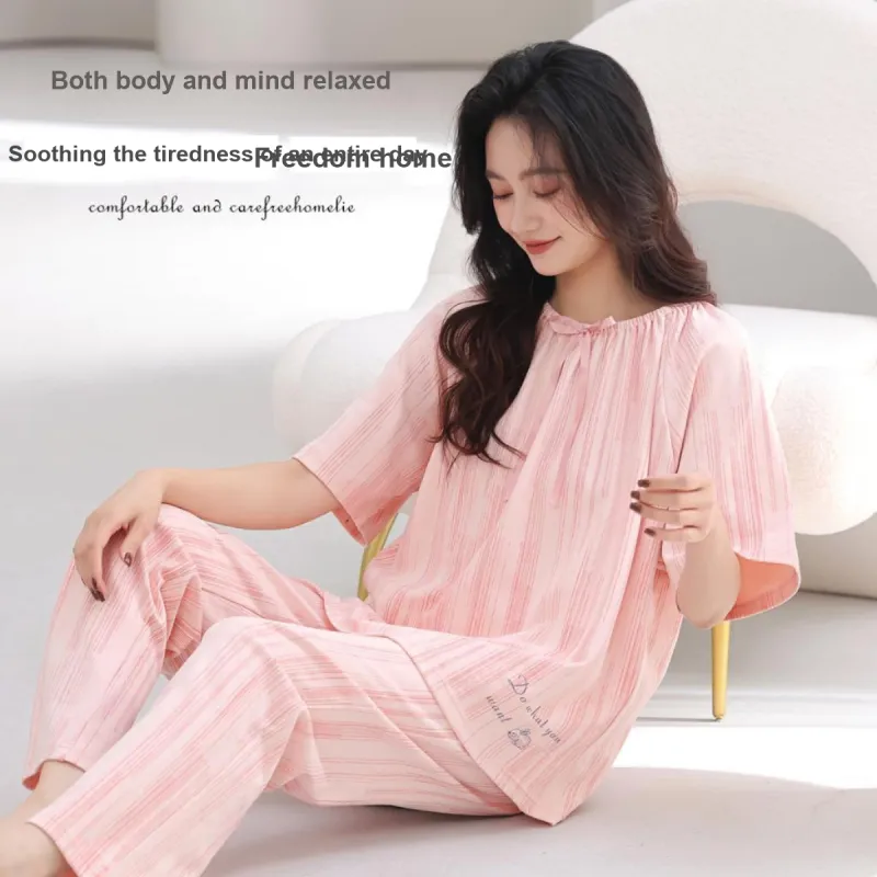 H YXIANG Women's Pajama Sets-12