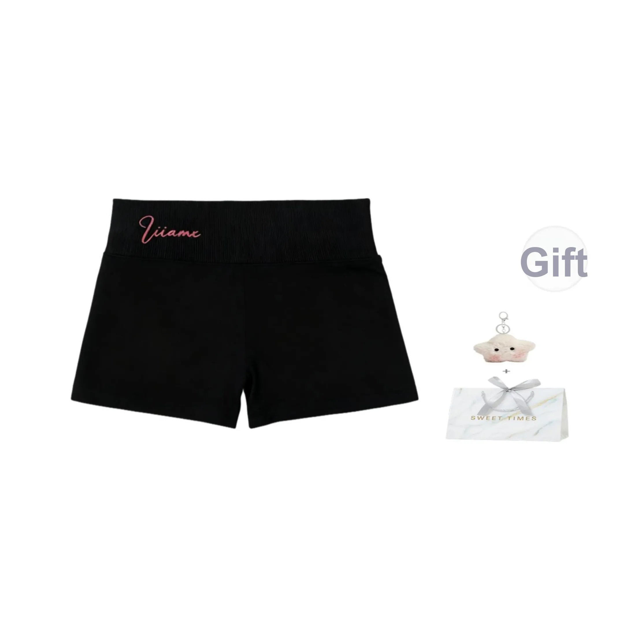 EVPGB Черные Женские Повседневные Шорты