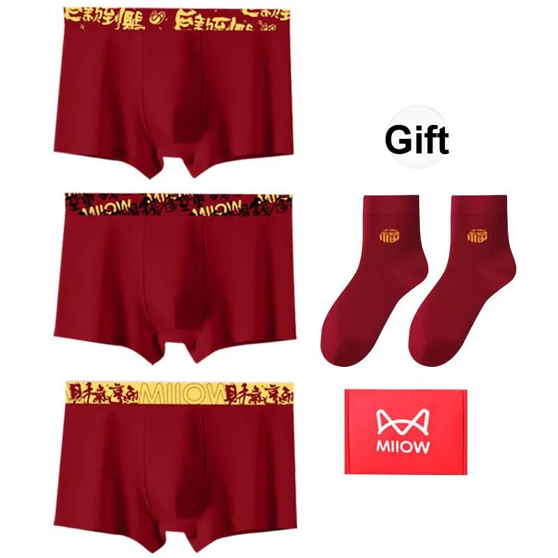 MIIOW Underpants Men's Gift Box Combination