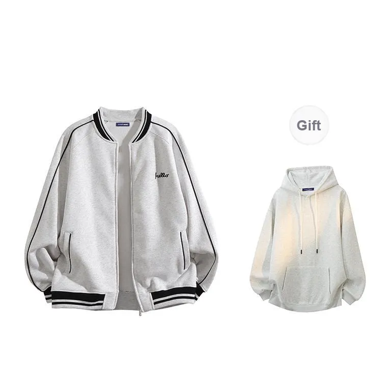 FAX FOR FMACM Jacket Unisex Light Heather Gray-10