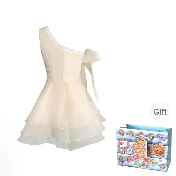 TWOPLUMGIRLS Sleeveless Dress Women's Apricot-1