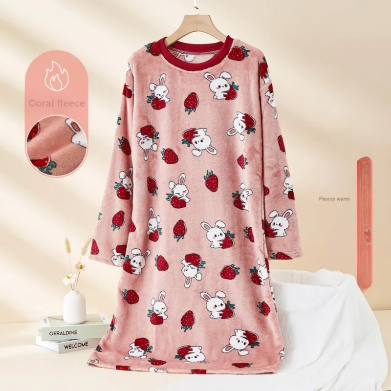 Yalu Women's Nightgowns-10