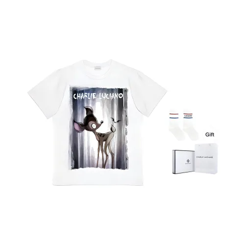 Charlie Luciano T-Shirt Унисекс Белый